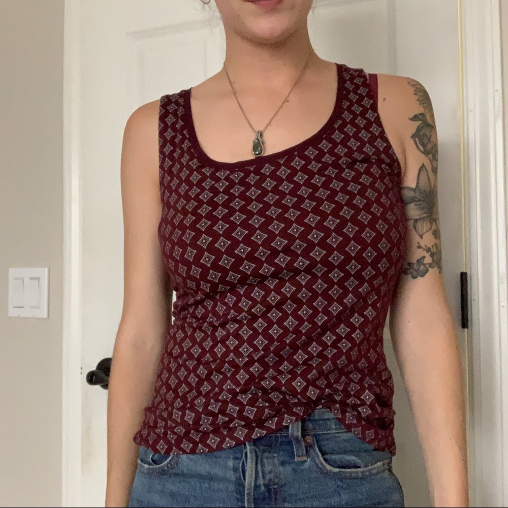 Banana Republic Red Tank Top